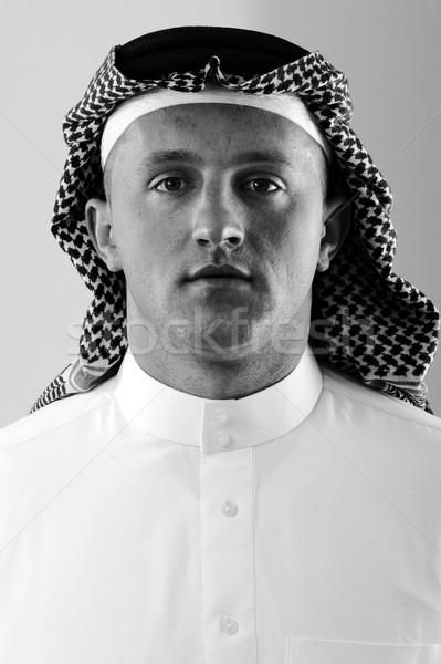 Middle Eastern man portrait Stock photo © zurijeta