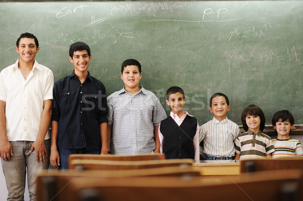 School students group portrait Stock photo © zurijeta