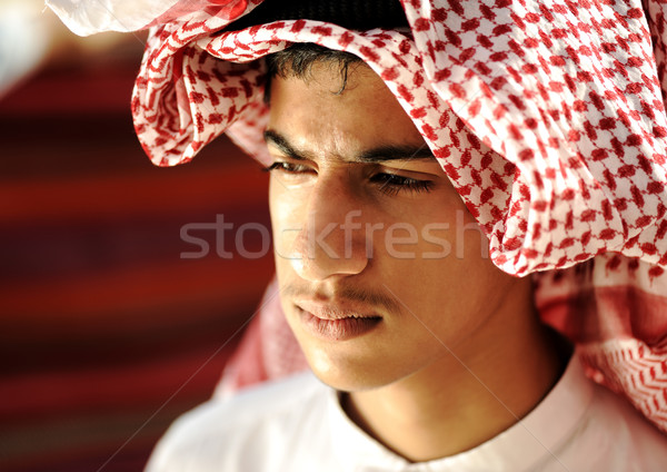 Young arabian Stock photo © zurijeta