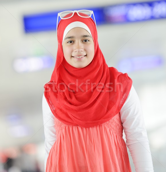 Arabisch Flughafen Transit Stock foto © zurijeta