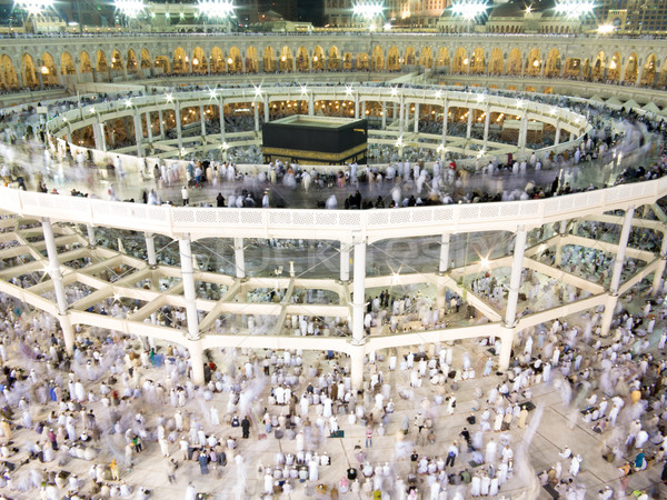 Neue Bilder Mekka Restaurierung heilig Moschee Stock foto © zurijeta
