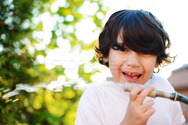 Stok fotoğraf: Mutlu · çocuklar · çocukluk · çocuklar