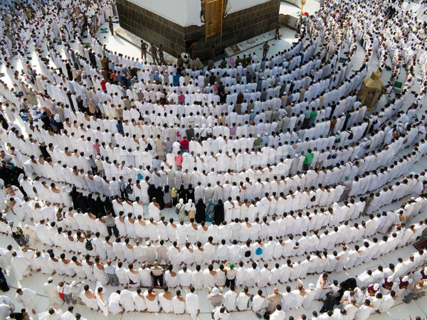 New images of Kaaba in Mecca after restoration Stock photo © zurijeta