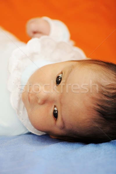 Newborn baby Stock photo © zurijeta