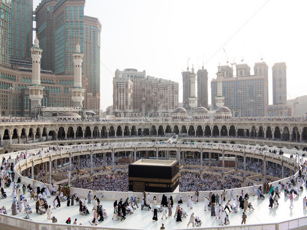 Stockfoto: Nieuwe · Mekka · restauratie · heilig · moskee