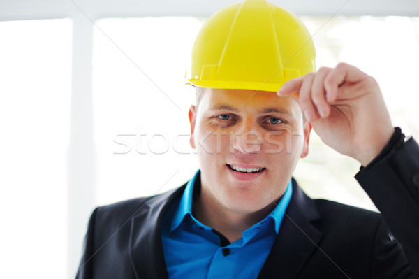 Construction guy Stock photo © zurijeta