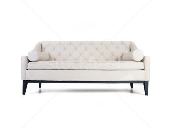 Sofa isolated on white Stock photo © zurijeta