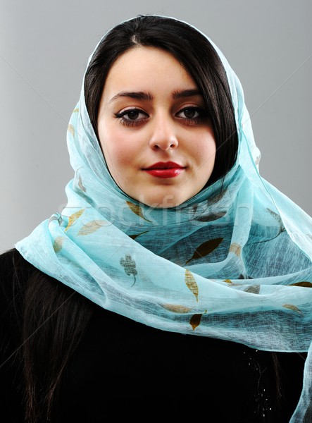 Middle eastern woman portrait Stock photo © zurijeta