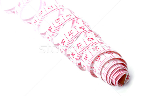 Measure tool isolated on white Stock photo © zurijeta