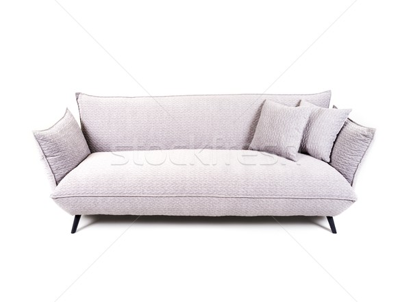 Stock photo: Sofa isolated on white