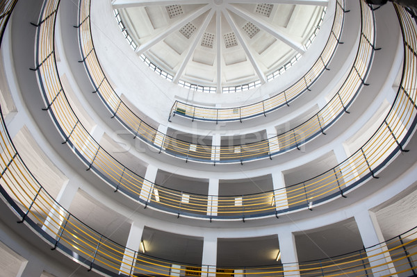 Round garage circle interior Stock photo © zurijeta