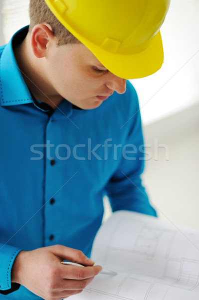 Closeup of a foreman Stock photo © zurijeta