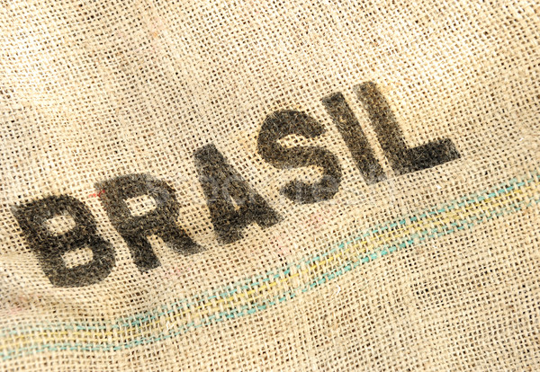 Brasil, old grunge background Stock photo © zurijeta