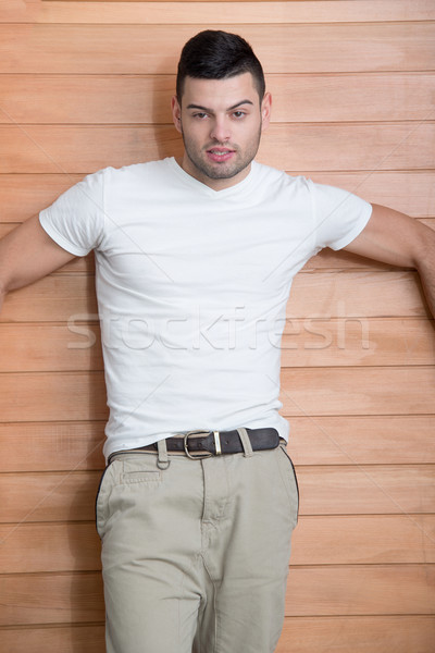 Casually dressed model Stock photo © zurijeta