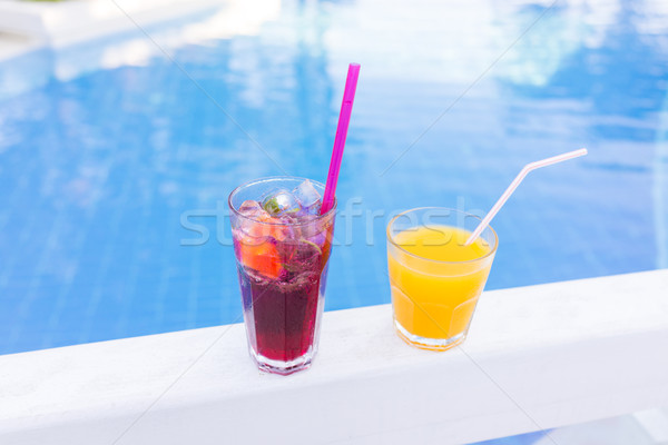Drink beverage summer refreshment Stock photo © zurijeta