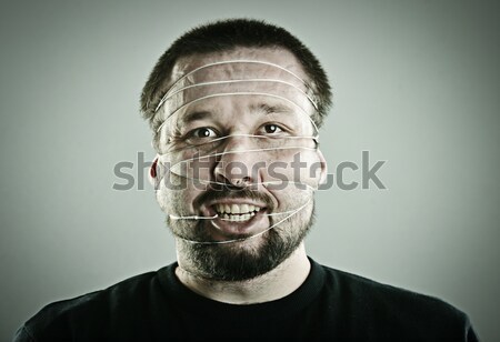 Portrait of a handsome man Stock photo © zurijeta