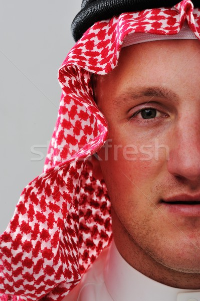 Middle Eastern man portrait Stock photo © zurijeta