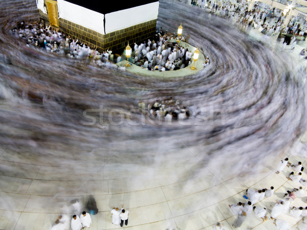 Nieuwe Mekka restauratie heilig moskee Stockfoto © zurijeta