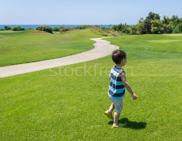 Legjobb nyári szabadság vakáció boldog nyári vakáció gyerekek Stock fotó © zurijeta