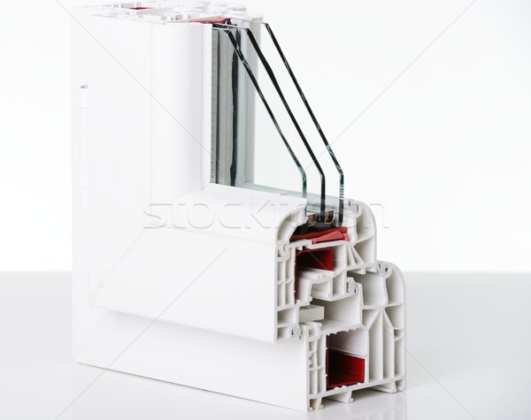 Plastic window profile Stock photo © zurijeta