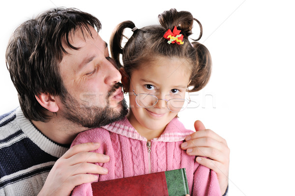 Father-daughter time Stock photo © zurijeta