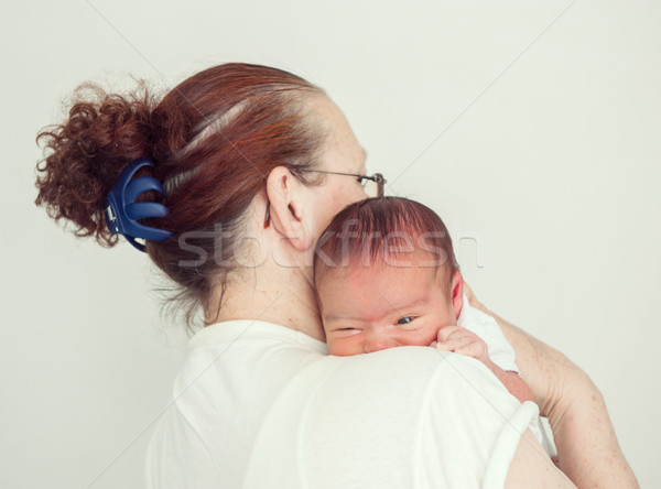 Newborn baby first days in hospital and home Stock photo © zurijeta