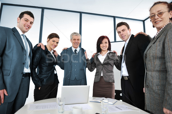 Stock foto: Menschen · Geschäftstreffen · Business · Sitzung · Zimmer · arbeiten