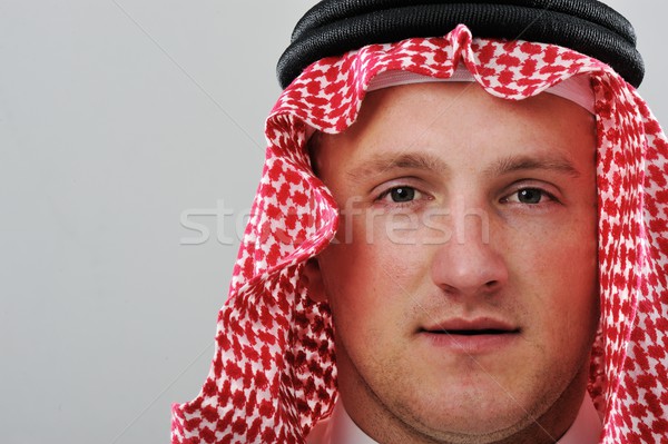 Middle Eastern man portrait Stock photo © zurijeta