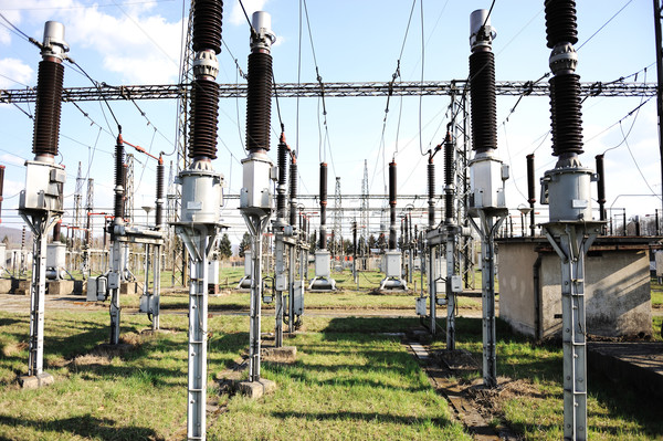 Power station for making electric energy Stock photo © zurijeta