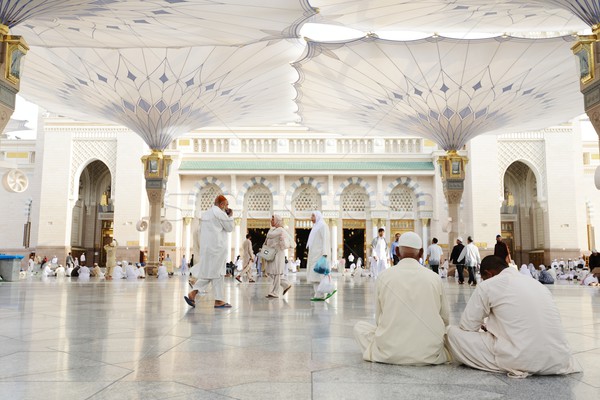 Islamic Holy Mosque at Madina Stock photo © zurijeta