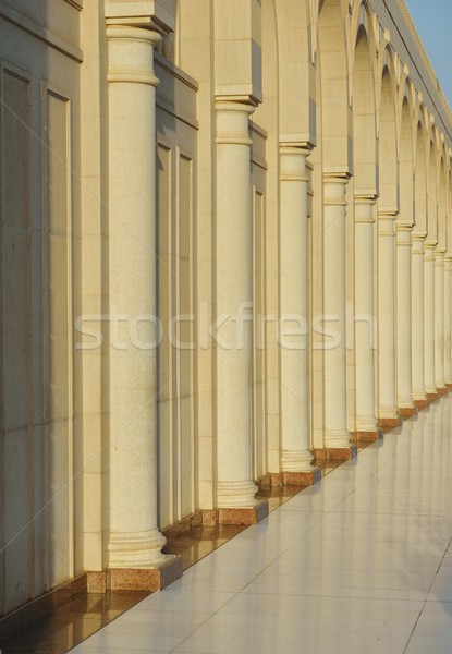 Row of pillars Stock photo © zurijeta