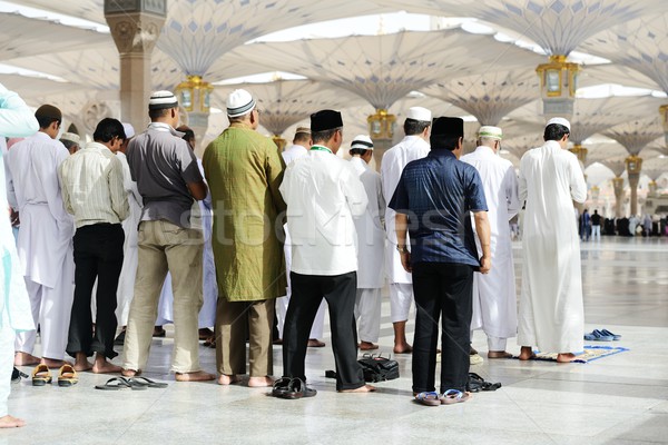 Prière ensemble mosquée prière [[stock_photo]] © zurijeta
