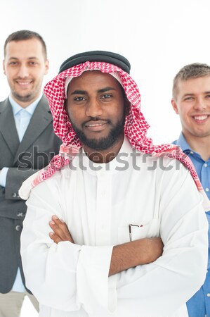 Muslim arabic couple Stock photo © zurijeta