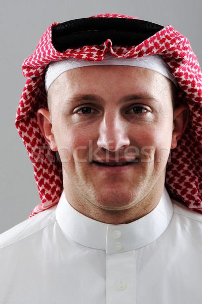 Middle Eastern man portrait Stock photo © zurijeta