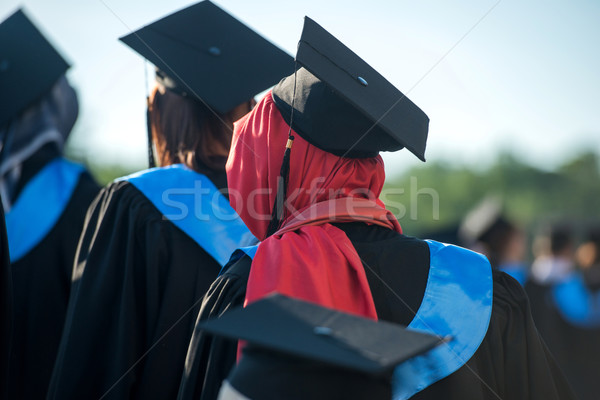 Muslim woman graduating Stock photo © zurijeta