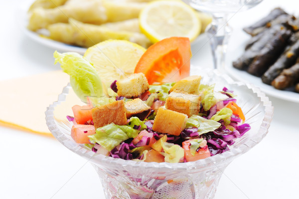 Stock photo: italian salad with lettuce