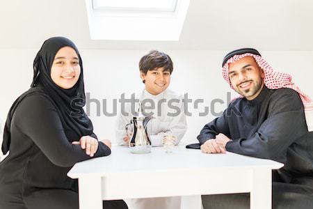 Group of multi ethnic business people dealing a contract and hand shaking Stock photo © zurijeta