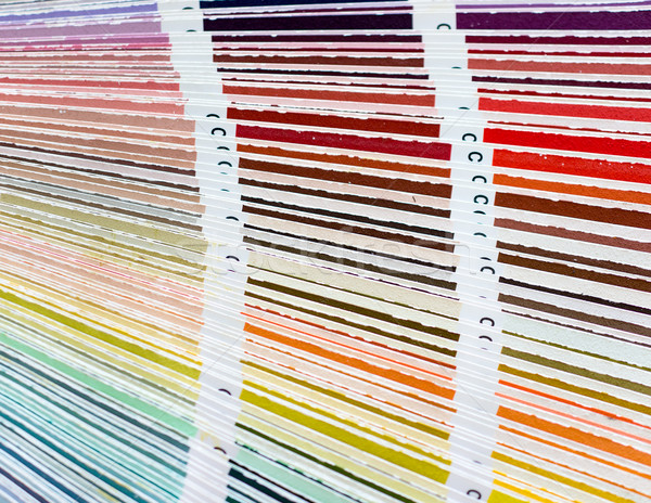 Colore libro Rainbow campione colori Foto d'archivio © zurijeta