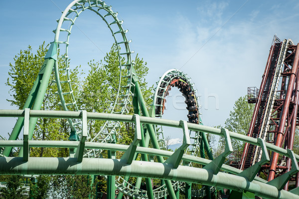 Roller coaster Stock photo © zurijeta