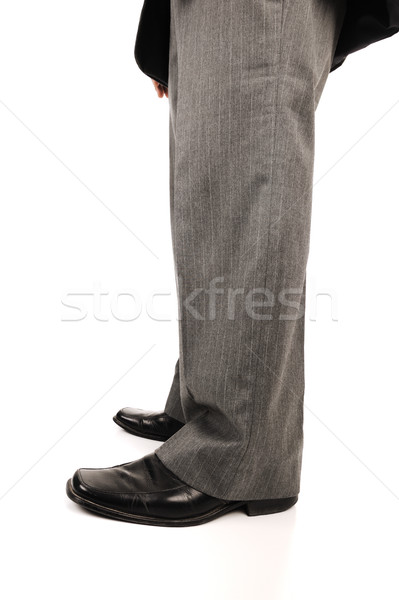 Businessman leg concept with copy space Stock photo © zurijeta