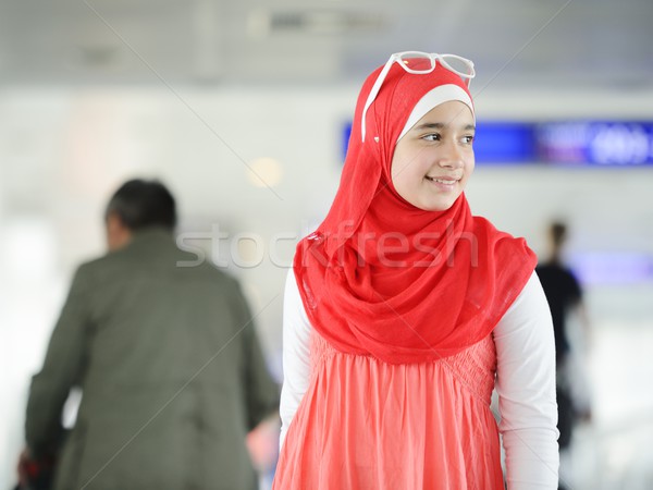 Arabisch Flughafen Transit Stock foto © zurijeta