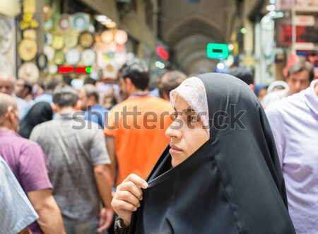 Souk market in Saudi Arabia Stock photo © zurijeta