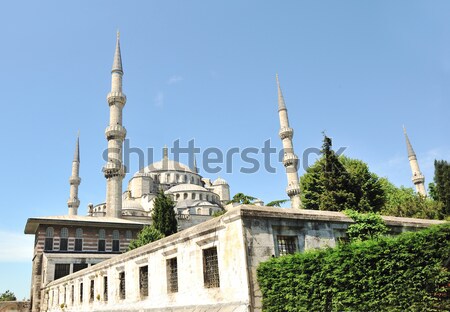 Mezquita edificio verano amanecer Europa Asia Foto stock © zurijeta