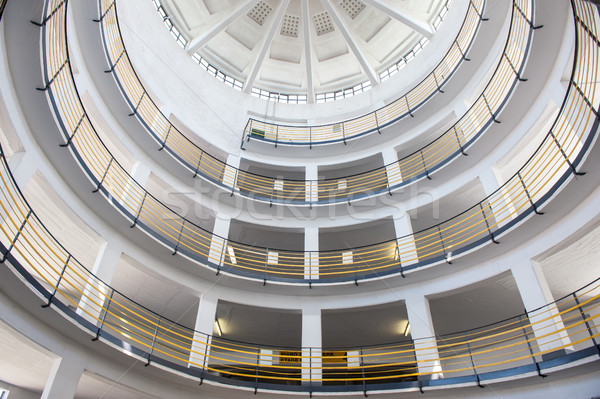 Round garage circle interior Stock photo © zurijeta