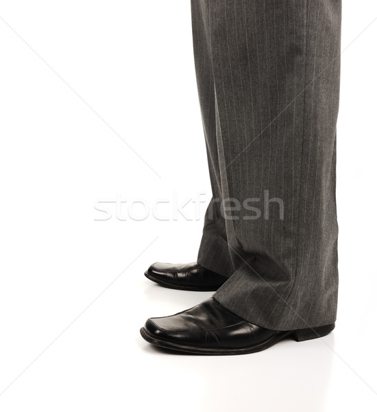 Businessman leg concept with copy space Stock photo © zurijeta