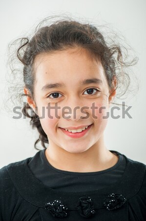 young positive teenager  in business attire Stock photo © zurijeta