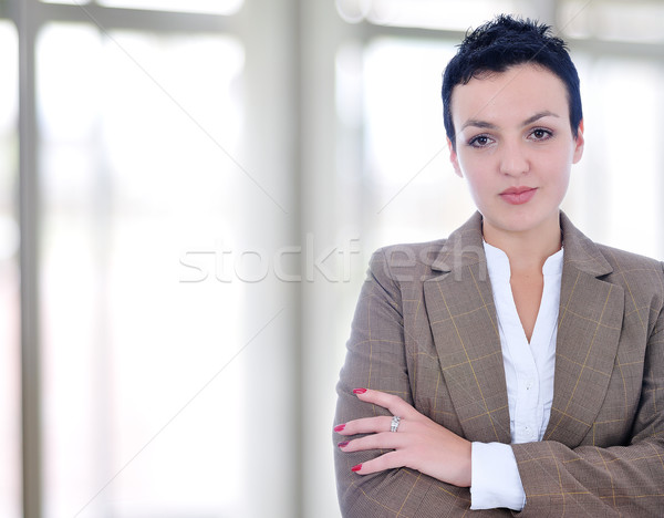 Сток-фото: улыбаясь · деловой · женщины · служба · успешный · современных · девушки