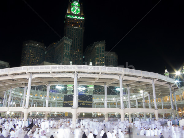 Nieuwe Mekka restauratie heilig moskee Stockfoto © zurijeta