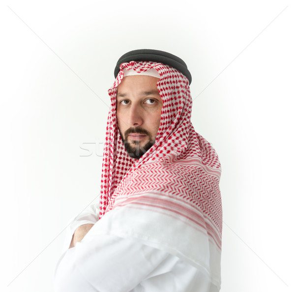 Arabic man posing Stock photo © zurijeta