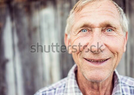 Senior man outdoors Stock photo © zurijeta